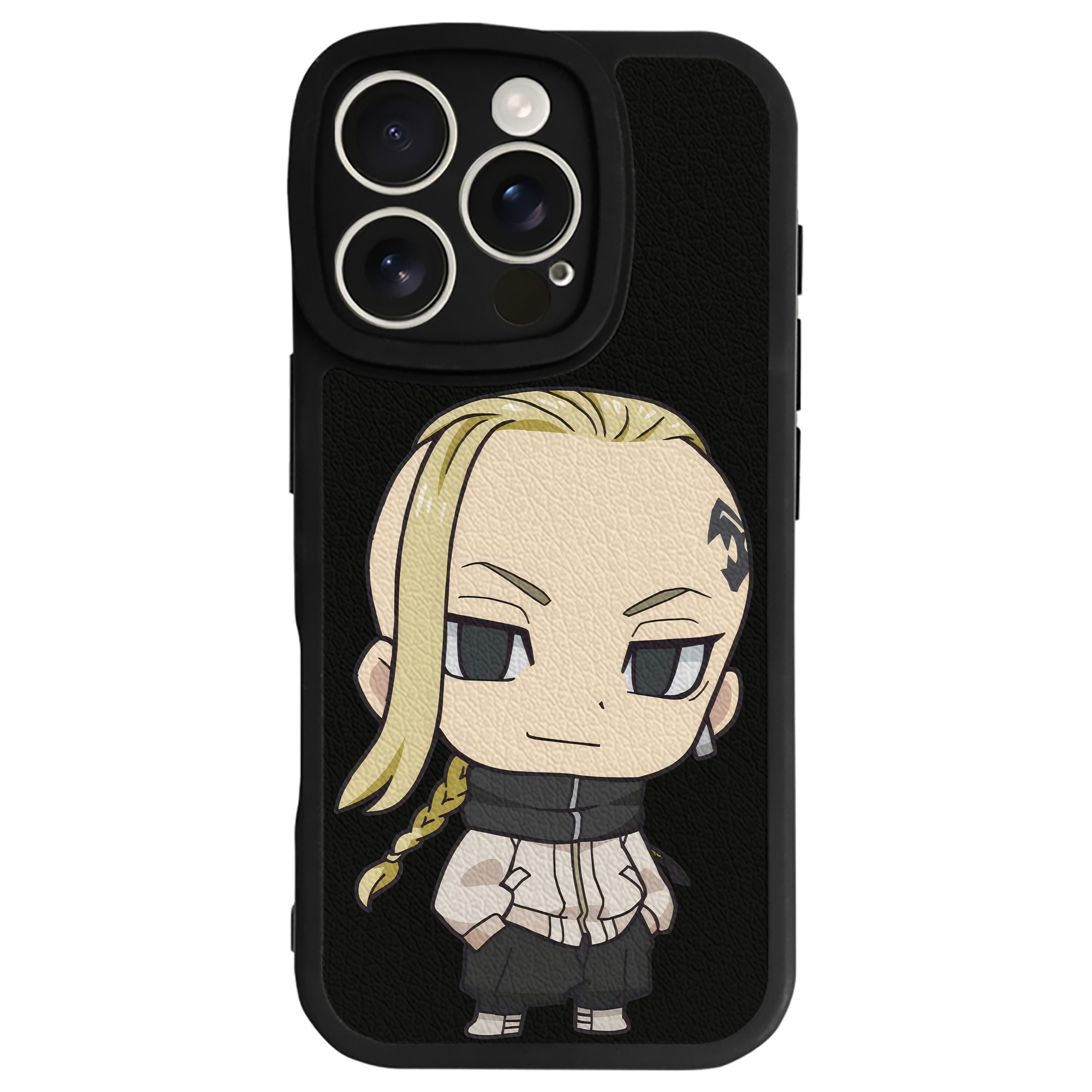 （画像用） 東京リベンジャーズ Tokyo Revengers 【iPhone 16シリーズ対応】シリコンスマホケース（レザー調） 材質：シリコン